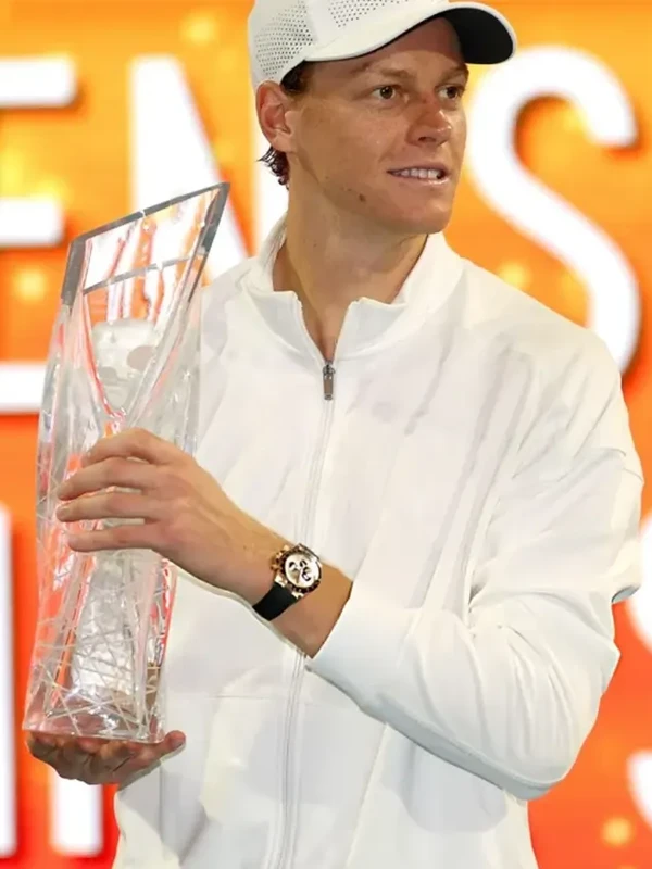 Jannik Sinner 2026 Miami Open White Jacket