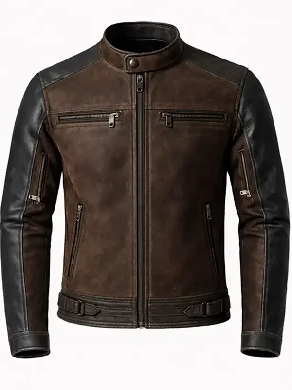 Johnny Cage Mortal Kombat II Karl Urban Brown Leather Jacket