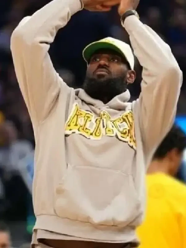 LeBron James Klutch Beige Hoodie For Sale