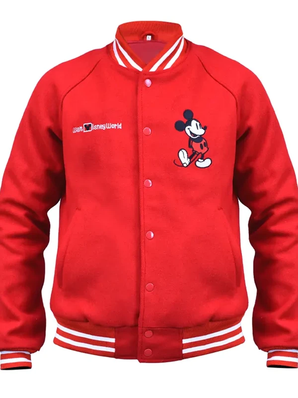 Mickey Mouse Disney World Varsity Jacket