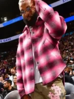 Odell Beckham Jr. Plaid Wool Jacket