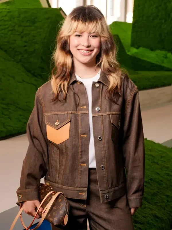 PFW 2026 Alysa Liu Denim Jacket