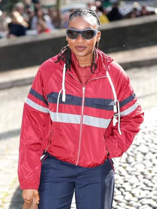 Paris Fashion Week Little Simz Jacket