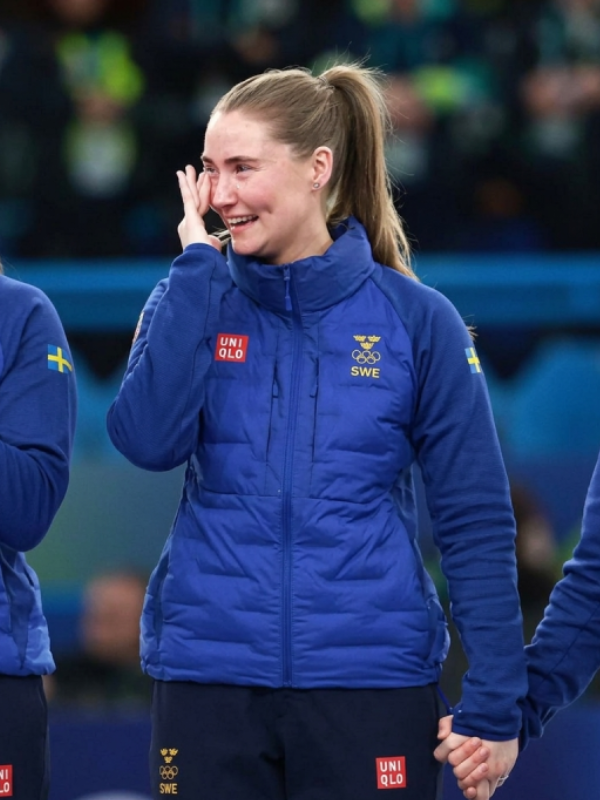 Puffer Blue Curling Team Milano Cortina Jacket 2026