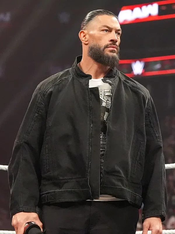 Roman Reigns RAW 2026 Denim Jacket