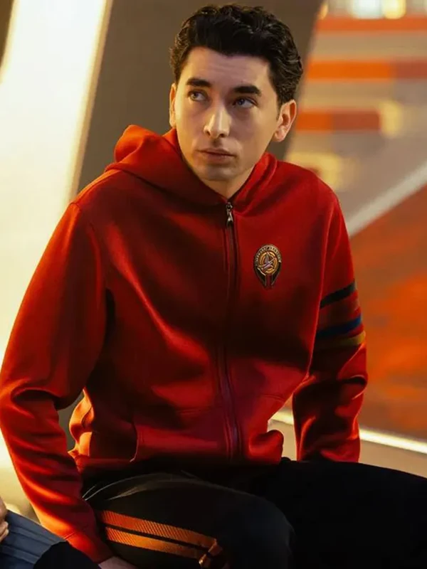 Romeo Carere Red Hoodie