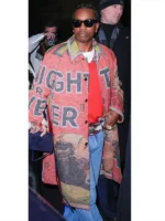 Saturday Night Live Rapper AAP Rocky S51 Poster Tweed Coat