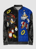 Sonic The Hedgehog Sonic Versus Shadow Bomber Jacket