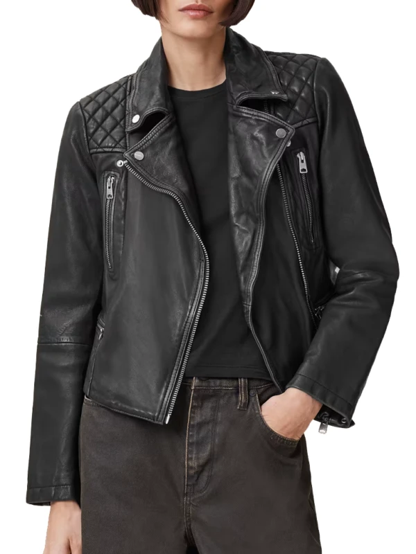 TV series Cross Leather Jacket