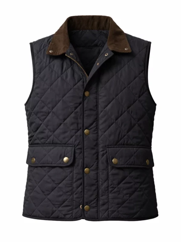 The Audacity Rob Corddry Ruffage Black Vest