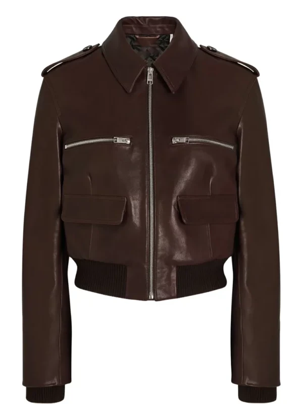 Tracker S03 Billie Matalon Sofia Pernas Maroon Jacket