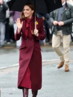 Wales 2026 Kate Middleton Wool Coat