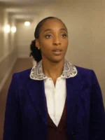 Will Trent S04 Iantha Richardson Corduroy Purple Blazer