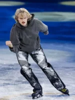 Winter Olympics 2026 Ilia Malinin Grey Hoodie