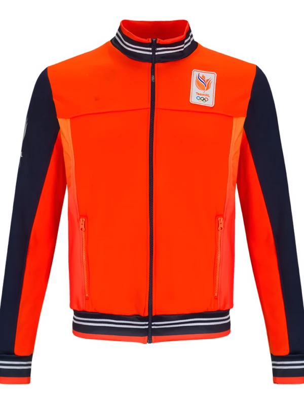 Winter Olympics Ritsma Orange Jacket