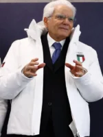 Winter Olympics Team Italy Sergio Mattarella Jacket
