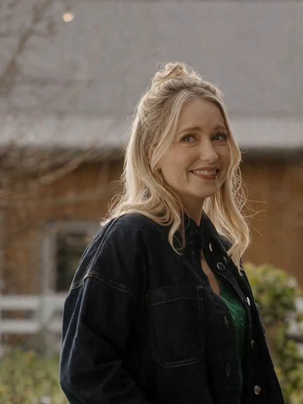 A Season to Blossom Emily Tennant Denim Coat