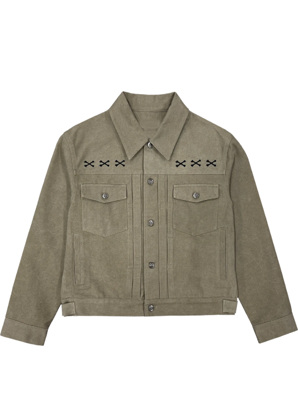 BTS Swimside Event 2026 Jimin Trucker Jacket Green