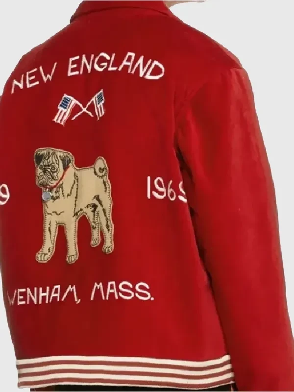 Bode Wenham BTS V Souvenir Red Wool Jacket