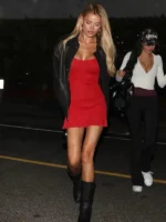 Brooks Nader Black Leather Jacket