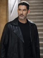 CIA Tom Ellis Leather Coat