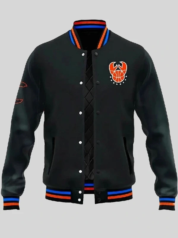Cangrejeros de Santurce 2026 Black Wool Varsity Jacket