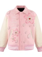 Cherry Blossom Varsity Jacket