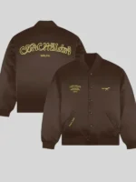 Coachella Brown Bomber Jacket