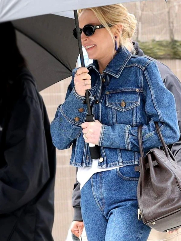 Count My Lies Lindsay Lohan Denim Jacket