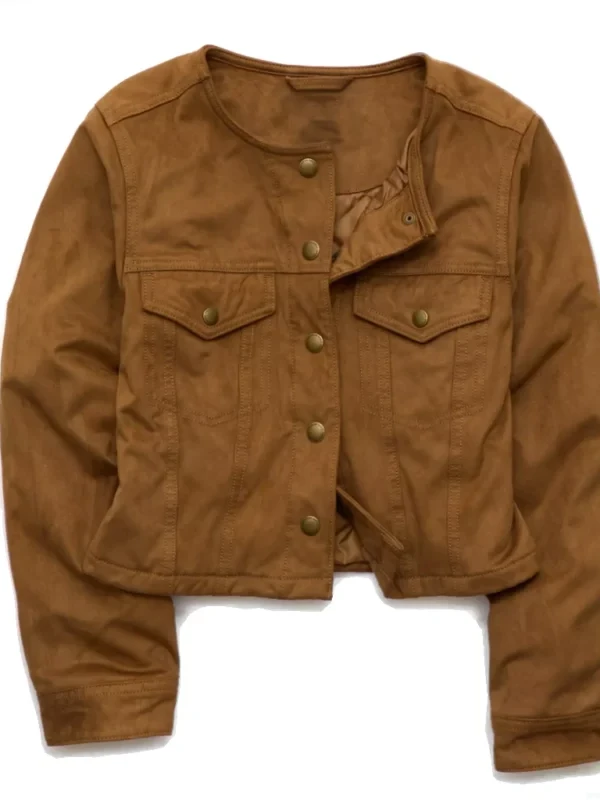 Count My Lies Sloane Caraway Shailene Woodley Brown Jacket F