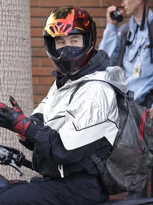 Crime 101 Barry Keoghan Ormon Track Jacket First