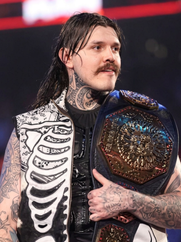 Dominik Mysterio Monday Night RAW 2026 Leather Vest