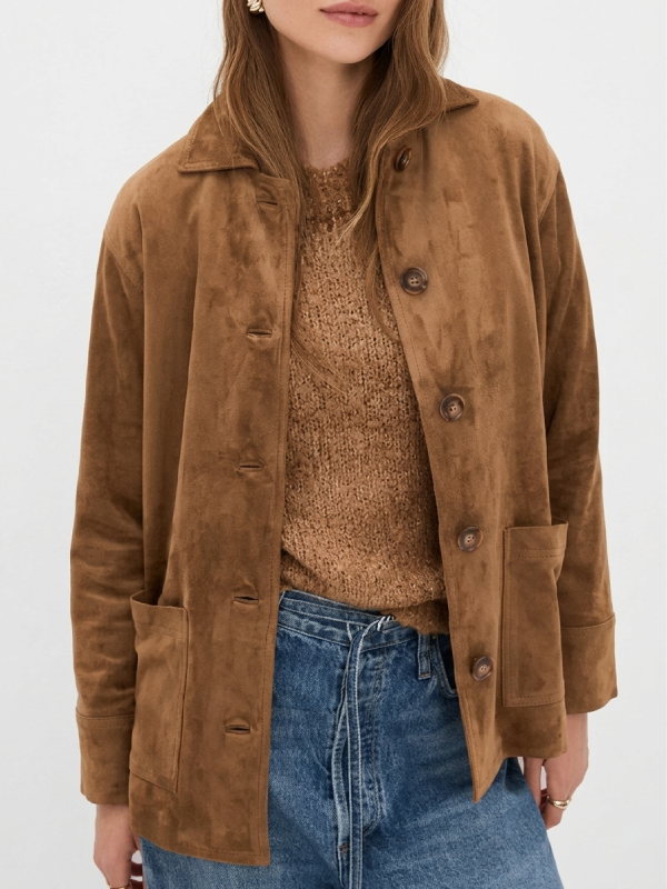 Ellyn Jameson TV Series Marshals 2026 Dolly Weaver Brown Jacket