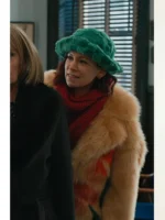 Elsbeth Tascioni Elsbeth S03 Yellow Flower Fur Coat