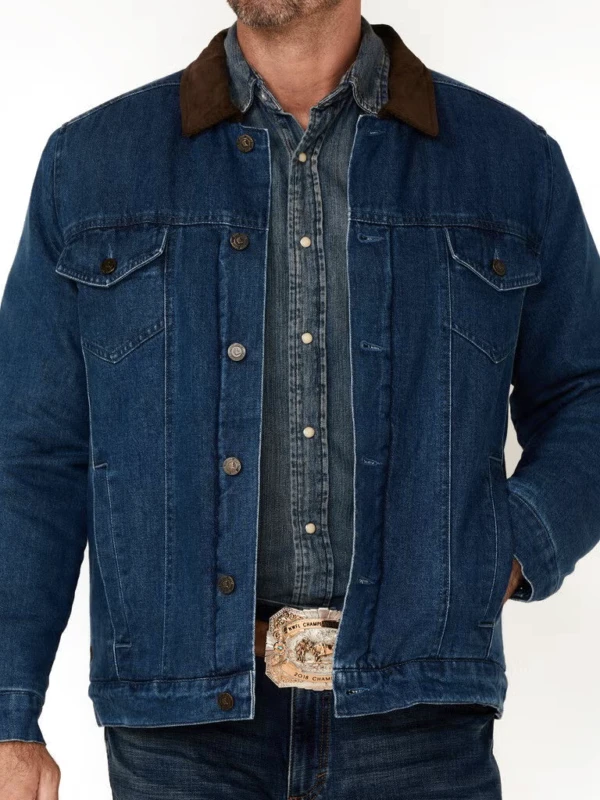 Fire Country S04 Thieriot Blue Jacket