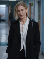 Greys Anatomy S22 Toni Wright Black Coat