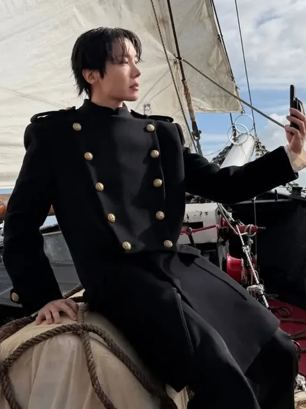 J Hope BTS Swim 2026 Black Coat For Sale