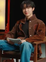 J Hope Brown Suede Jacket