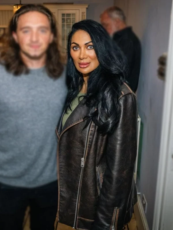 Jeanine Nerissa Sothcott Doctor Plague Brown Jacket