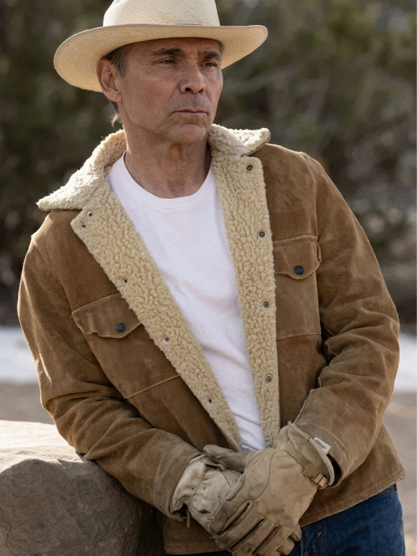 Joe Leaphorn Dark Winds S02 Leather Jacket