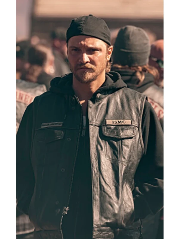 Kayce Dutton Marshals S01 Leather Vest