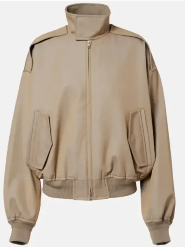 Kylie Jenner Kid Cudi Podcast Bomber Jacket For Sale