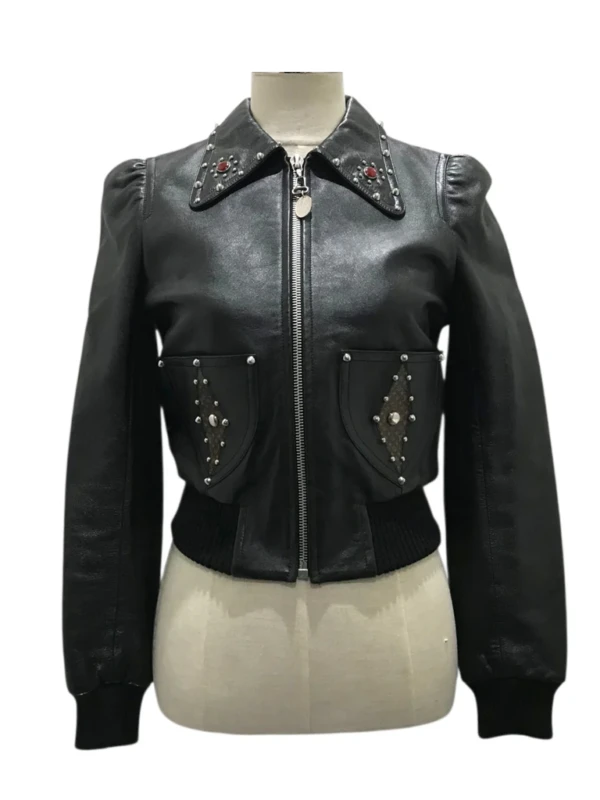 LA 2026 Emilia Jones Black Jacket F