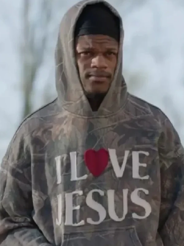 Lamar Jackson Christian Camo Hoodie