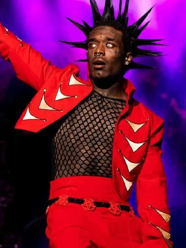 Lil Uzi Vert Rolling Loud Red Jacket