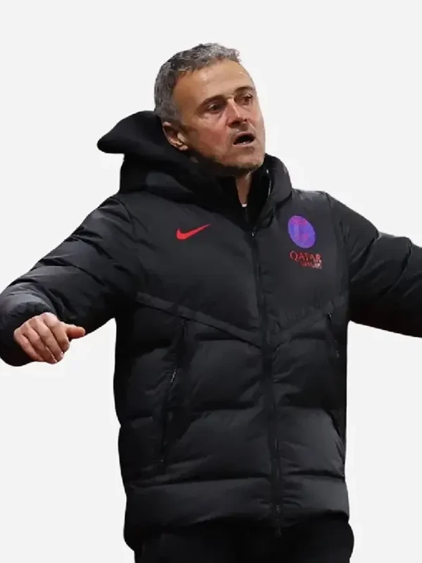 Luis Enrique PSG Victory 2026 Puffer Jacket For Sale