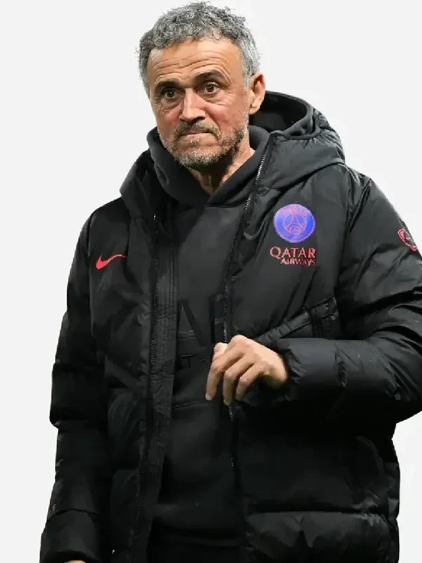 Luis Enrique PSG Victory 2026 Puffer Jacket