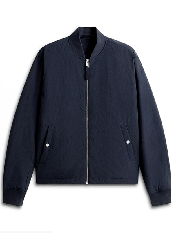 Manager Arne Slot Blue Bomber Jacket F