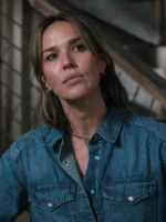 Marshals S01 Arielle Kebbel Blue Denim Jacket