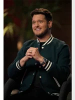 Michael Buble The Voice S26 Green Varsity Jacket